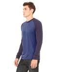 Bella + Canvas 3000C Men's Jersey Long-Sleeve Baseball T-Shirt Side Thumbnail