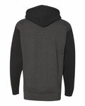 Independent Trading Co. IND4000 Heavyweight Hooded Sweatshirt Back Thumbnail