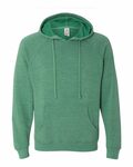 Independent Trading Co. PRM33SBP Unisex Special Blend Raglan Hooded Sweatshirt Front Thumbnail