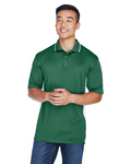 UltraClub 8406 Men's Cool & Dry Sport Two-Tone Polo Back Thumbnail
