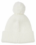 j america 5009ja swap-a-pom knit hat Side Thumbnail