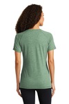 sport-tek lst400 ladies posicharge ® tri-blend wicking scoop neck raglan tee Back Thumbnail