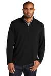 port authority k825 port authority ® microterry 1/4-zip pullover Front Thumbnail