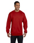 Champion S600 Adult Powerblend® Crewneck Sweatshirt Side Thumbnail