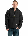 berne hj65t men's tall heritage duck hooded jacket Front Thumbnail