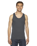 american apparel 2408 unisex fine jersey usa made tank Front Thumbnail
