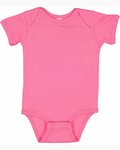 rabbit skins 4400 infant baby rib bodysuit Front Thumbnail