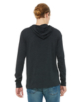 bella + canvas 3512 unisex jersey long sleeve hoodie Back Thumbnail