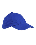 Big Accessories BX005 6-Panel Washed Twill Low-Profile Cap Front Thumbnail