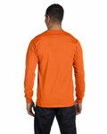 Gildan G840 Adult 50/50 Long-Sleeve T-Shirt Back Thumbnail
