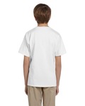 fruit of the loom 3931b youth hd cotton ™ 100% cotton t-shirt Back Thumbnail