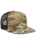 yupoong 6006mc classics™ adult 5-panel multicam® trucker cap Side Thumbnail