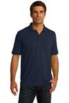 port & company kp55t tall core blend jersey knit polo Front Thumbnail