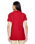 Gildan G828L Ladies 6.6-Ounce 100% Double Pique Cotton Sport Shirt Back Thumbnail