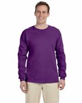 Gildan G240 100% Cotton Long Sleeve T-Shirt Front Thumbnail