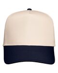 valucap v8869 five-panel twill cap Front Thumbnail