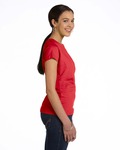 LAT 3516 Ladies' Fine Jersey T-Shirt Side Thumbnail