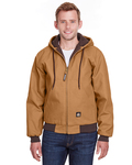 berne hj51t men's tall highland washed cotton duck hooded jacket Front Thumbnail