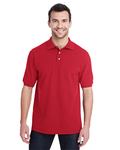 Jerzees 443MR Adult 6.5 oz. Premium 100% Ringspun Cotton Piqué Polo Back Thumbnail