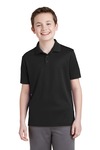 sport-tek yst640 youth posicharge ® racermesh ® polo Front Thumbnail