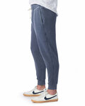 alternative 8625f men's campus burnout french terry jogger pants Side Thumbnail