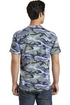 port & company pc54c core cotton camo tee Back Thumbnail