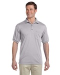 Gildan G890 DryBlend ® 6-Ounce Jersey Knit Sport Shirt with Pocket Front Thumbnail