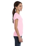 LAT 2616 Girls' Fine Jersey T-Shirt Side Thumbnail