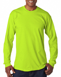 bayside ba6100 adult 6.1 oz., 100% cotton long sleeve t-shirt Front Thumbnail