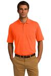 port & company kp55p core blend jersey knit pocket polo Front Thumbnail