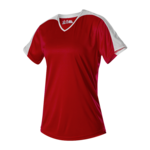 Alleson Athletic 558VW Womens V Neck Fastpitch Jersey Front Thumbnail