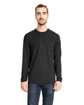 Next Level 6411 Unisex Sueded Long-Sleeve Crew Side Thumbnail