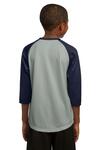 sport-tek yst205 youth posicharge® baseball jersey Back Thumbnail