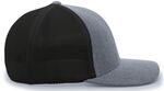 Pacific Headwear P405 Heather Trucker PacFlex Cap Side Thumbnail