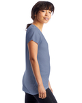 alternative 2894b2 ladies' slinky-jersey v-neck t-shirt Side Thumbnail