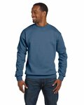 hanes p1607 unisex ecosmart® 50/50 crewneck sweatshirt Front Thumbnail