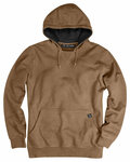 Dri Duck 7035 Cotton Blend Pullover Hooded Sweatshirt Front Thumbnail