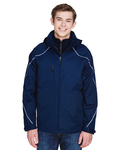 north end 88196 men's angle 3-in-1 jacket with bonded fleece liner Side Thumbnail