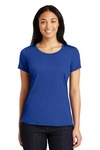 sport-tek lst450 ladies posicharge ® competitor ™ cotton touch ™ scoop neck tee Front Thumbnail