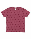 Code Five 3929 Mens' Five Star T-Shirt Front Thumbnail