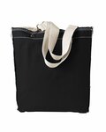authentic pigment 1906 14 oz. direct-dyed raw-edge tote Front Thumbnail