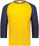 Augusta Sportswear 6879 Gameday Vintage 3/4 Tee Front Thumbnail