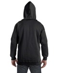 hanes f280 ultimate cotton ® - full-zip hooded sweatshirt Back Thumbnail