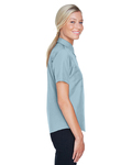 Harriton M580W Ladies' Key West Short-Sleeve Performance Staff Shirt Side Thumbnail