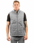 Burnside 32-8703 Men's Quilted Puffer Vest Front Thumbnail