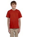 Hanes 5370 Youth EcoSmart ® 50/50 Cotton/Poly T-Shirt Front Thumbnail