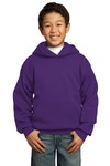 Port & Company PC90YH Youth Core Fleece Pullover Hooded Sweatshirt Front Thumbnail