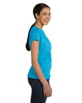 LAT 3516 Ladies' Fine Jersey T-Shirt Side Thumbnail