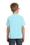 port & company pc099y youth beach wash ™ garment-dyed tee Back Thumbnail