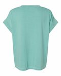 LAT L3502 Ladies' Relaxed Vintage Wash T-Shirt Back Thumbnail